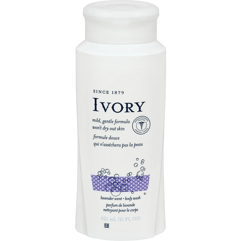 Ivory Body Wash Lavender Scent 621 mL