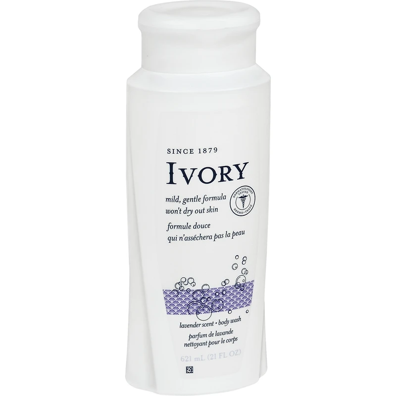 Ivory Body Wash Lavender Scent 621 mL