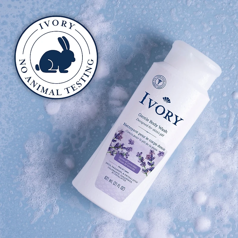 Ivory Body Wash Lavender Scent 621 mL