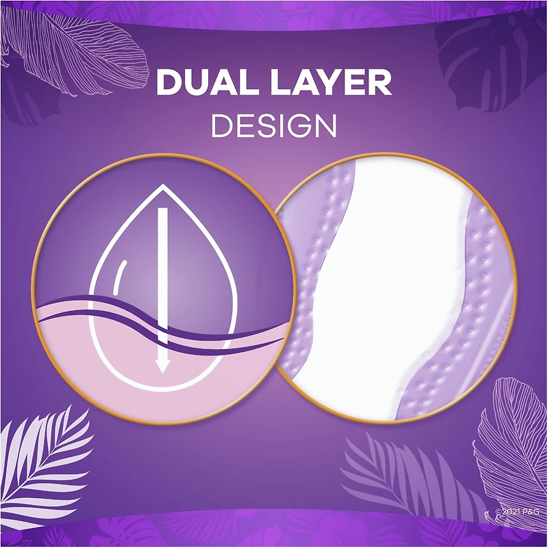 Protège-dessous quotidiens Always Anti-Bunch Xtra Protection, non parfumés, longs