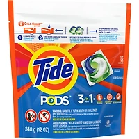 Liquid Laundry Detergent Pods, Original, 16 Count