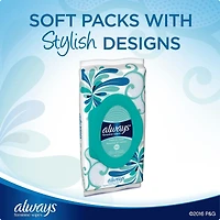 Always Feminine Wipes, Fresh & Clean, Soft Pack, 32 Count