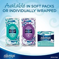 Always Feminine Wipes, Fresh & Clean, Soft Pack, 32 Count