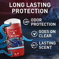 Aluminum Free Deodorant for Men, Krakengard, 48 Hr. Protection