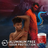Aluminum Free Deodorant for Men, Krakengard, 48 Hr. Protection