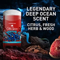 Aluminum Free Deodorant for Men, Krakengard, 48 Hr. Protection