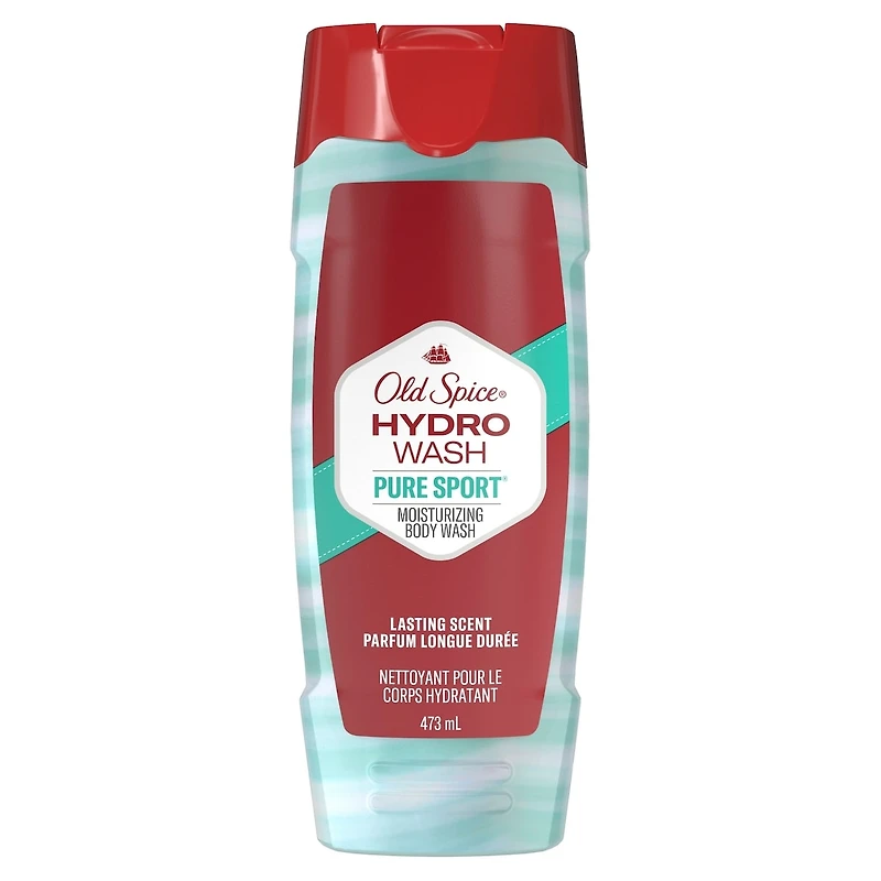 Old Spice Hydro Wash Body Wash Hardest Working Collection Pure Sport Plus 473ml