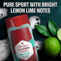 Old Spice Hydro Wash Body Wash Hardest Working Collection Pure Sport Plus 473ml