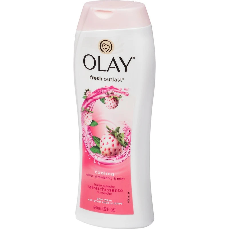 Olay Fresh Outlast Body Wash, White Strawberry & Mint