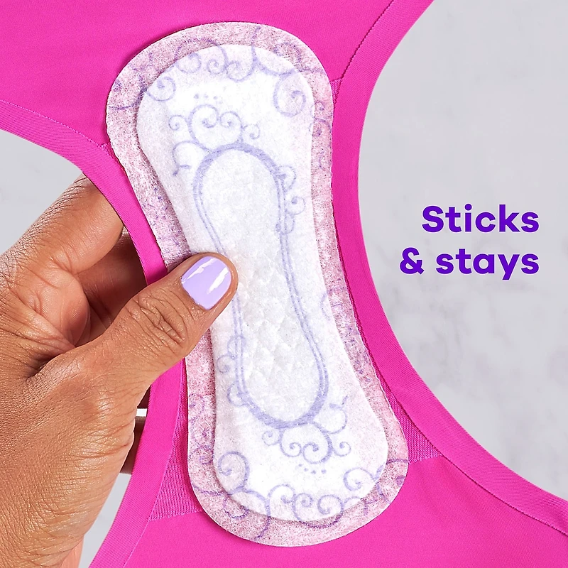 Protège-dessous quotidiens Always Radiant longs, non parfumés, protection jusqu’à 100 % sans odeurs