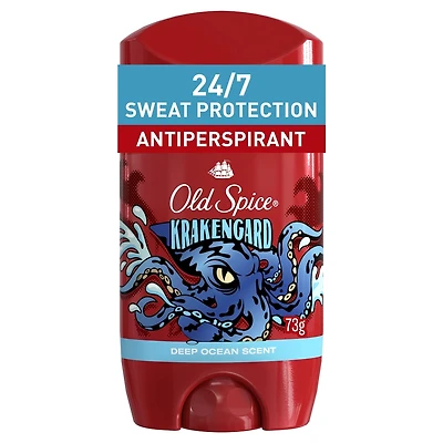 Antisudorifique et désodorisant Old Spice collection Sauvage, parfum Krakengard, 73g