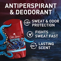 Antisudorifique et désodorisant Old Spice collection Sauvage, parfum Krakengard, 73g