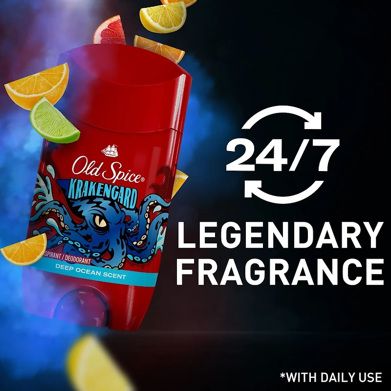 Old Spice Antiperspirant & Deodorant Wild Collection Krakengard, 73g