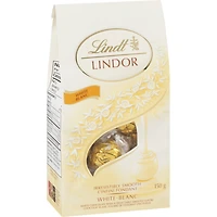 LINDOR White Chocolate Truffles, Bag