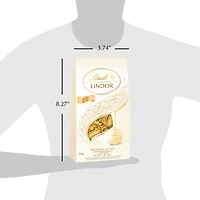 LINDOR White Chocolate Truffles, Bag