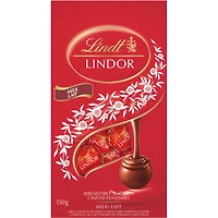 Lindt LINDOR Milk Chocolate Truffles Bag 150g