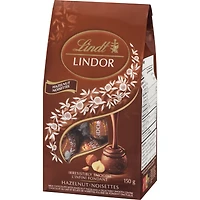 LINDOR Hazelnut Milk Chocolate Truffles Bag