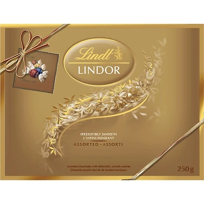 Lindt LINDOR Prestige Assorted Chocolate Truffles Box 250g