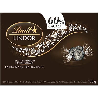 60% Cocoa Chocolate Shell With A Delectably Smooth Centre Extra Dark