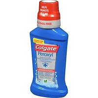 Rinçage sans alcool pour plaies buccales Colgate Peroxyl Menthe, 237 mL