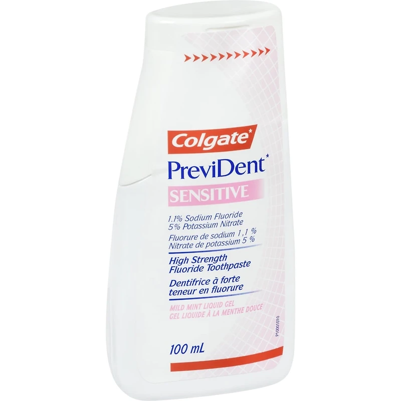 Colgate* PreviDent* Sensitive Toothpaste Mild Mint (1.1% Sodium Fluoride), 100 ml