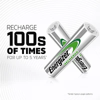 Recharge Power Plus Rechargeable AA Batteries