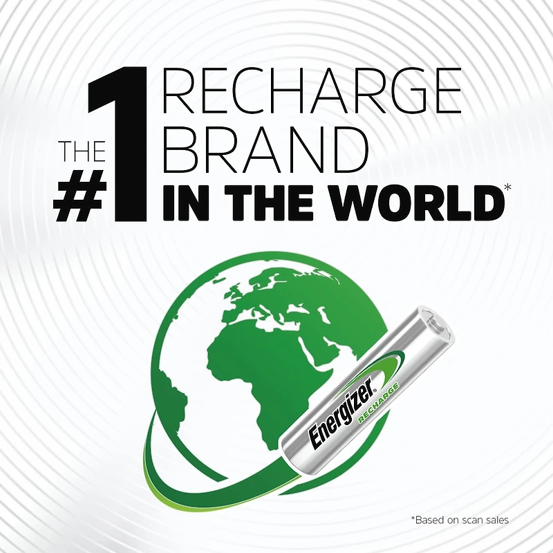 Chargeur de piles Plus Energizer Avec Piles rechargeables Energizer AAA