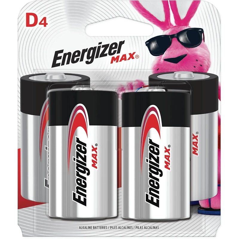 MAX Alkaline D Batteries
