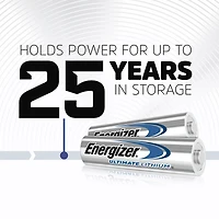 Piles AA Energizer Ultimate Lithium