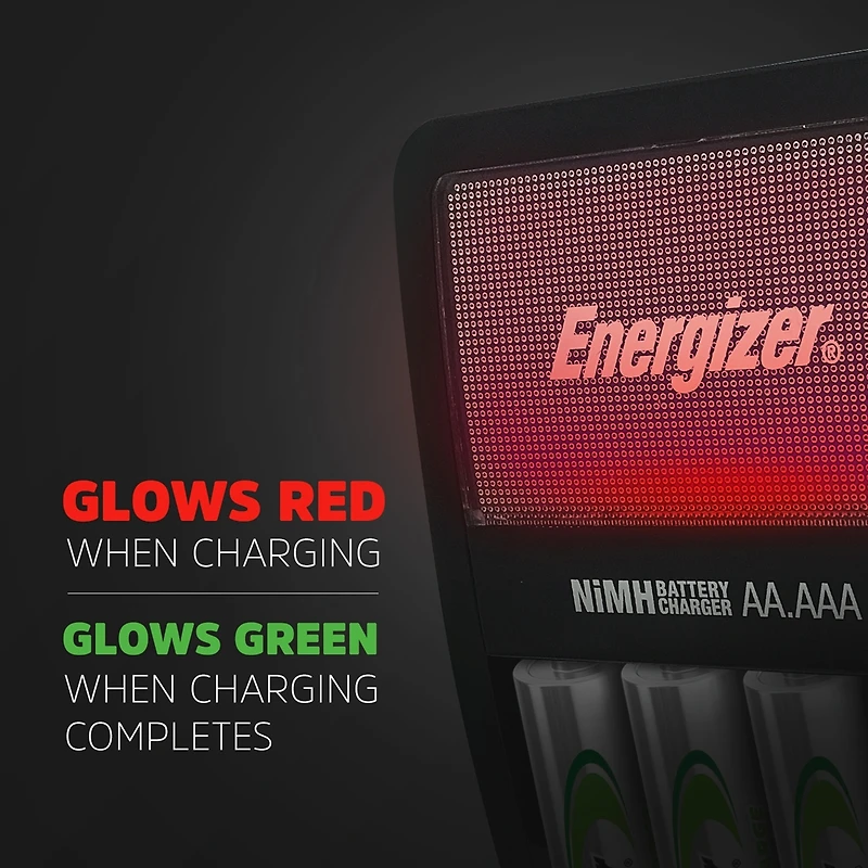 Recharge Value Charger for NiMH Rechargeable AA an