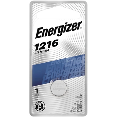 Pile miniature Energizer 1216 au lithium
