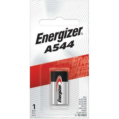 Piles Energizer A544