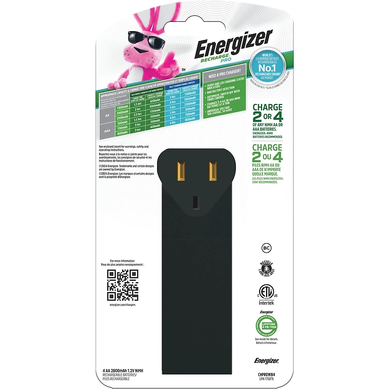 Recharge Pro Charger CHPROWB4