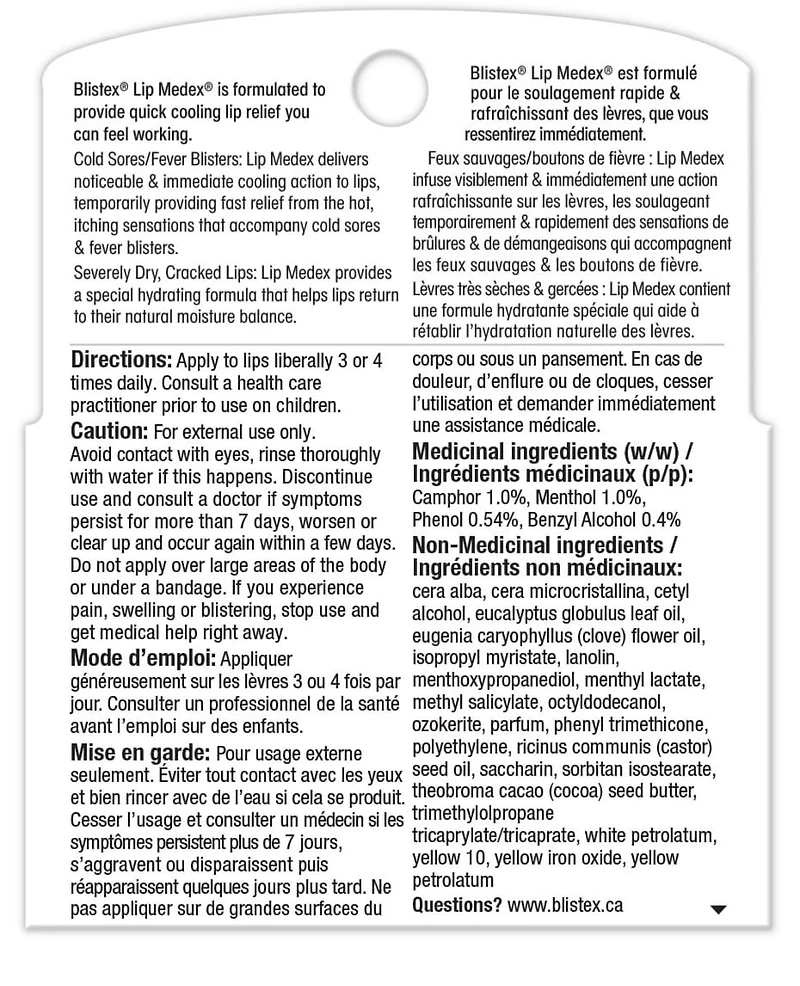 Lip Medex® Stick 3-PK