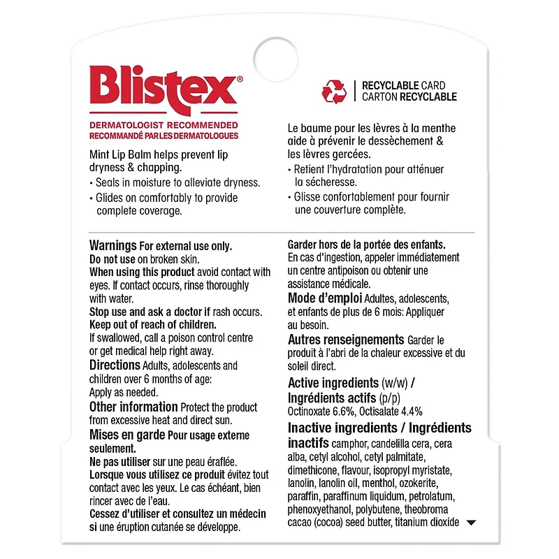 Mint Lip Balm