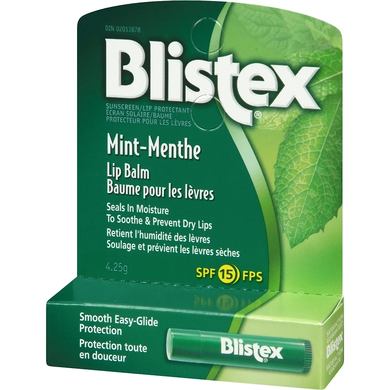 Baume pour les lèvres à la menthe