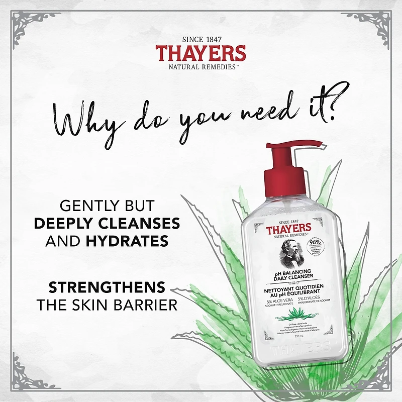 Thayers pH Balancing Daily Cleanser