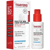 Soak It Up 80HR Liquid Moisturizer, Facial moisturizer with hyaluronic acid and snow mushroom