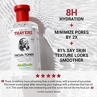 Cucumber Alcohol-Free Witch Hazel Face Toner with Aloe Vera