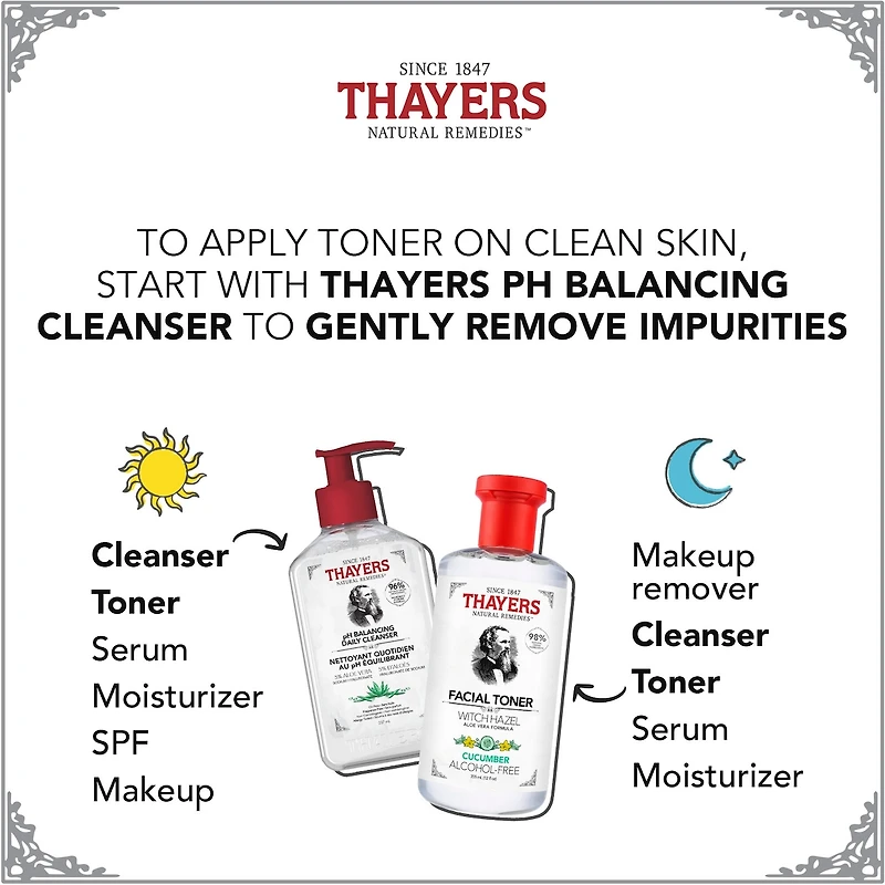Cucumber Alcohol-Free Witch Hazel Face Toner with Aloe Vera
