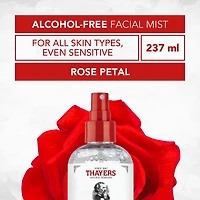 Rose Petal Alcohol-Free Witch Hazel Face Mist with Aloe Vera