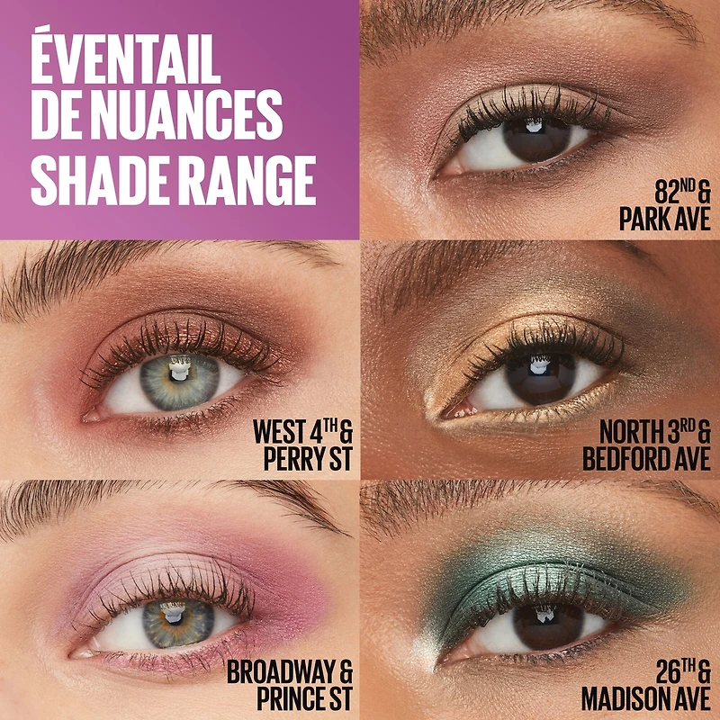 Maybelline New York, Shadow Blocks, Eyeshadow, 82nd & Park Ave