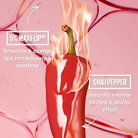 Maybelline New York Lifter Plump Lip Gloss, Plumping, Sheer Finish, Intense heated sensation, Mauve Bite, 002, Shimmer, 5.4 ml