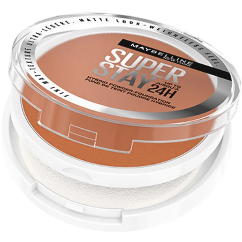 Super Stay 24 Hour Hybrid Powder Foundation, Waterproof, Vegan, Mattifying