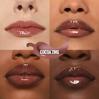 New York Lifter Plump Lip Gloss, Plumping, Sheer Finish, Intense heated sensation, Pink Sting, 003, Bubblegum Pink, 5.4 ml