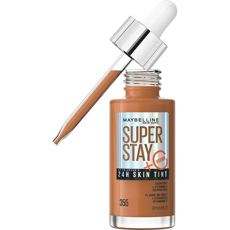 Super Stay Up To 24H Skin Tint Foundation, skin-like coverage, with Vitamin C*