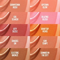 Maybelline Sunkisser Blush, Blendable Formula, Natural Glow, Vitamin E Infused, City Sizzle, 4.7 ml