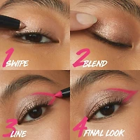 Colour Tattoo Eye Stix, Up To 24H Intense Colour, Multi-Use Sticks