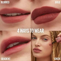 Teddy Tint Nudes Soft Lip Tint, Sheer, Blurred Matte Finish