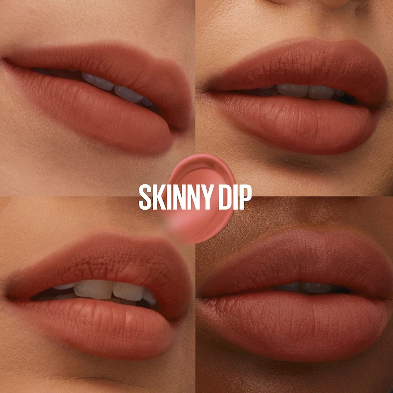Teddy Tint Nudes Soft Lip Tint, Sheer, Blurred Matte Finish